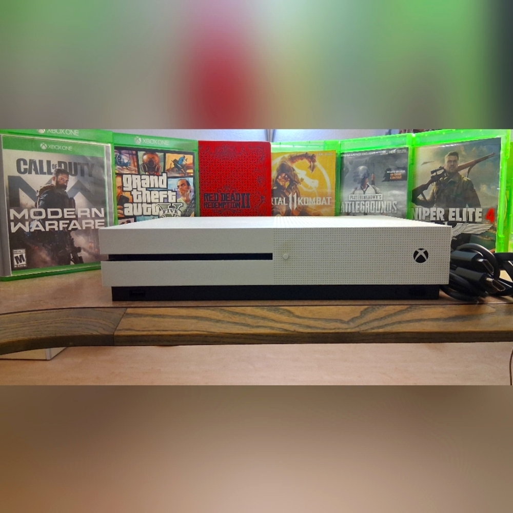 Xbox One S 1TB Console With 6 Games